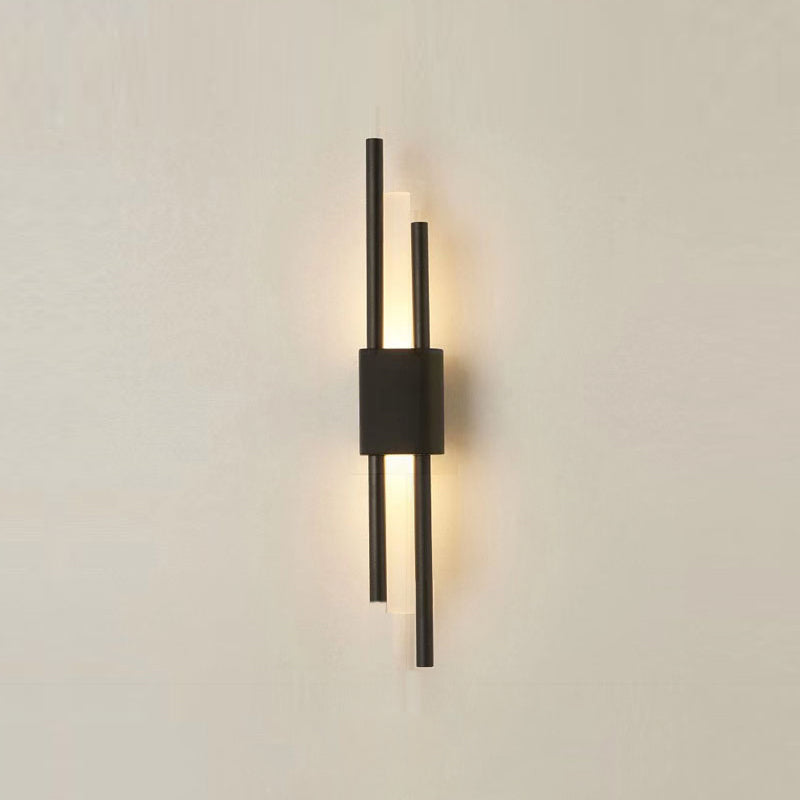 Modern Linear Wall Sconce Household Wall Lamp Fixture for Bedroom Sitting Room