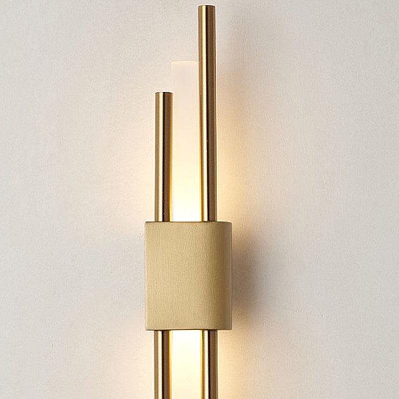 Modern Linear Wall Sconce Household Wall Lamp Fixture for Bedroom Sitting Room