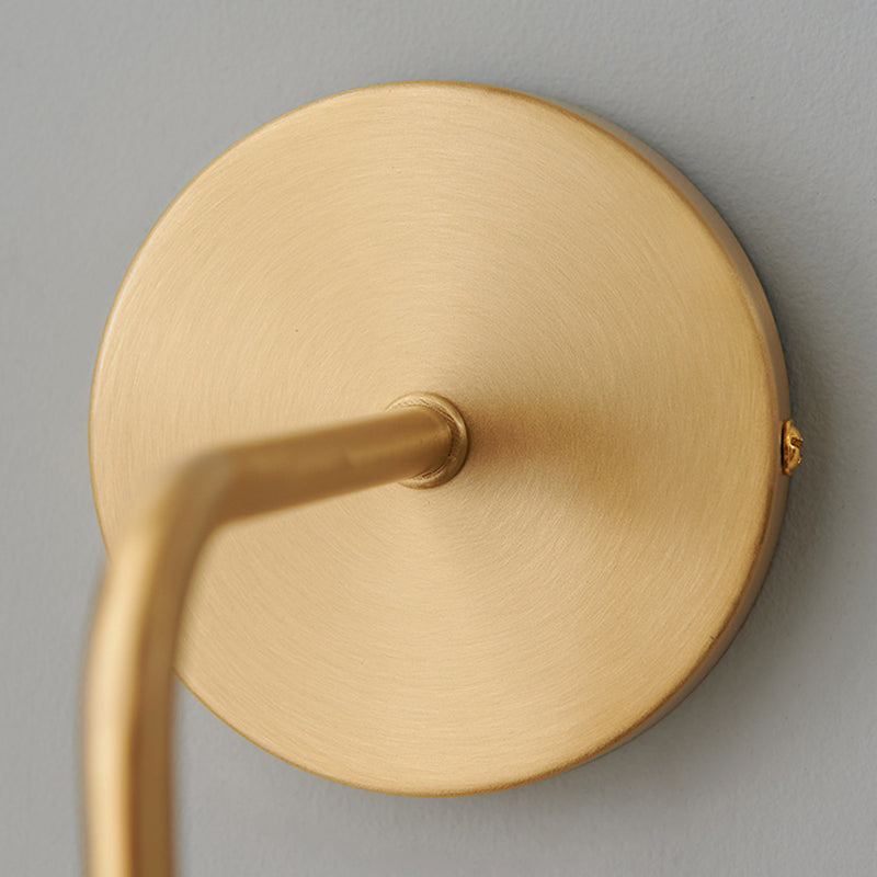 Wohnzimmer Wandleuchte moderne einfache Walnuss 1 Kopfwand montierte Leuchte