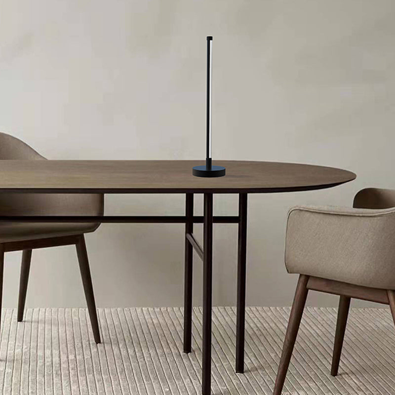 Modern Table Light Metallic Linear Table Lamp for Study Bedroom Sitting Room