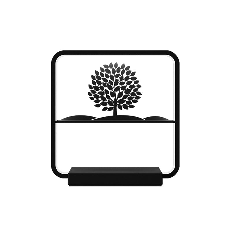 Modern Simple Table Lamp Household Linear Table Light Fixture for Living Room Bedroom