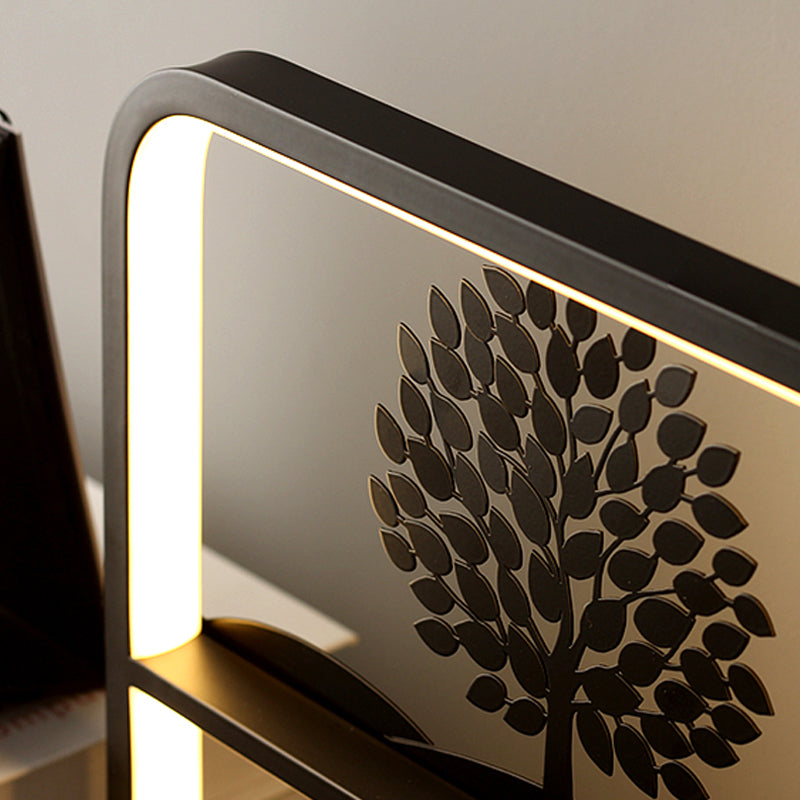 Modern Simple Table Lamp Household Linear Table Light Fixture for Living Room Bedroom