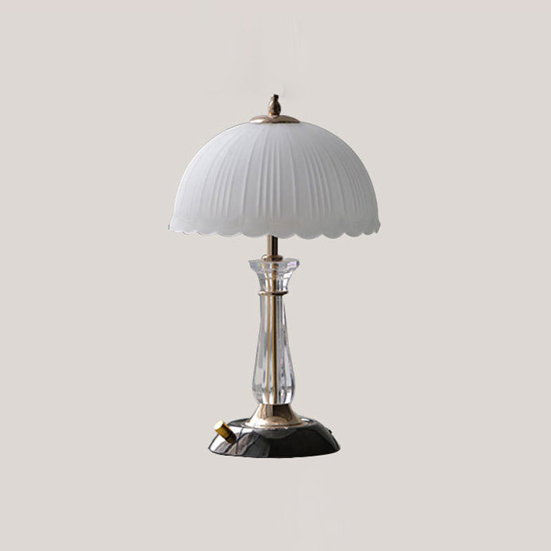Dome Shape Table Lamp Nordic Style 1 Light Table Light for Bedroom