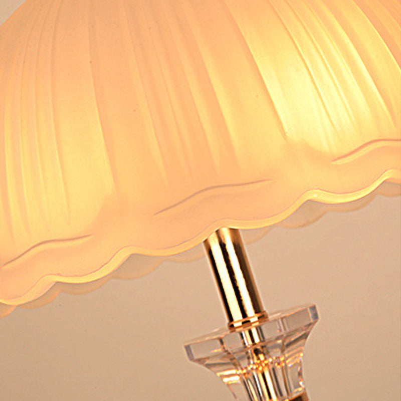 Dome Shape Table Lamp Nordic Style 1 Light Table Light for Bedroom