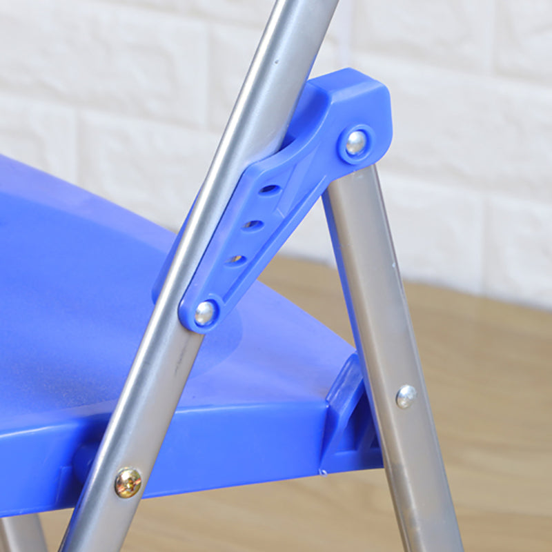 Silla lateral moderna de metal para interior y exterior, silla lateral de comedor con respaldo abierto