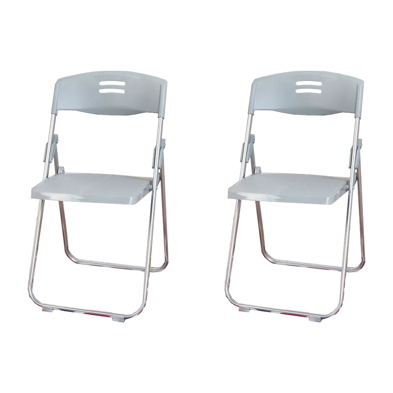Silla lateral moderna de metal para interior y exterior, silla lateral de comedor con respaldo abierto