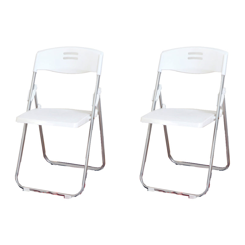 Silla lateral moderna de metal para interior y exterior, silla lateral de comedor con respaldo abierto