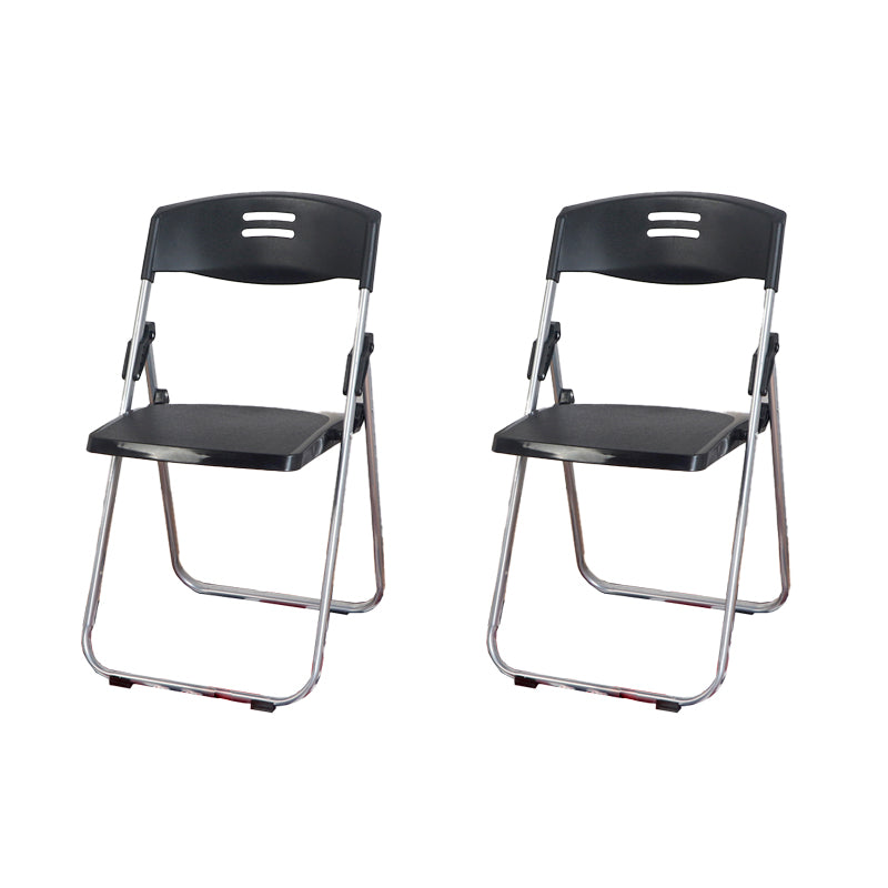 Silla lateral moderna de metal para interior y exterior, silla lateral de comedor con respaldo abierto