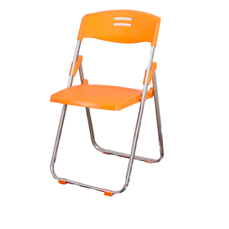 Silla lateral moderna de metal para interior y exterior, silla lateral de comedor con respaldo abierto