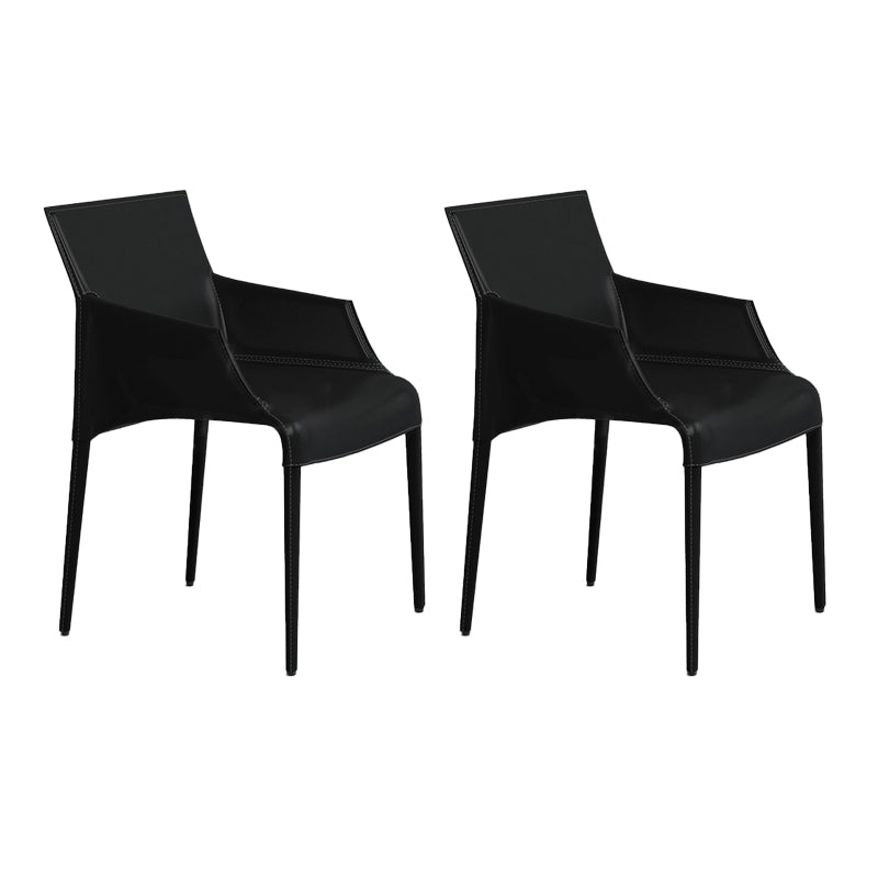 Silla de metal moderna para interiores y exteriores, silla de comedor con respaldo sólido y brazo