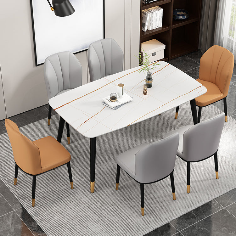 Sedie da sala da pranzo in pelle in stile sedie da pranzo in pelle per cucina