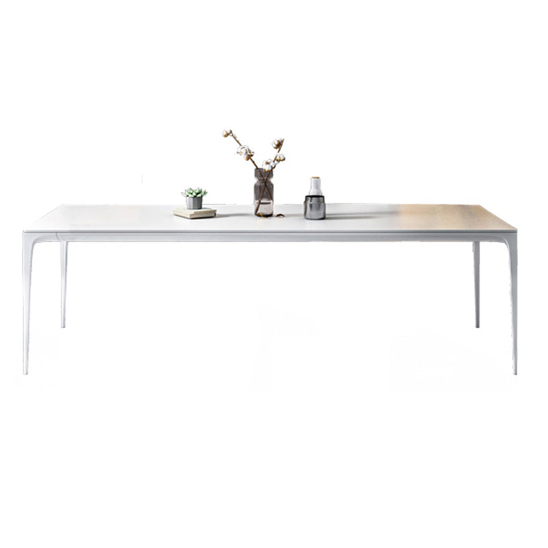 Simplicity Sintered Stone Rectangle Table 4 Legs Base Table for Home