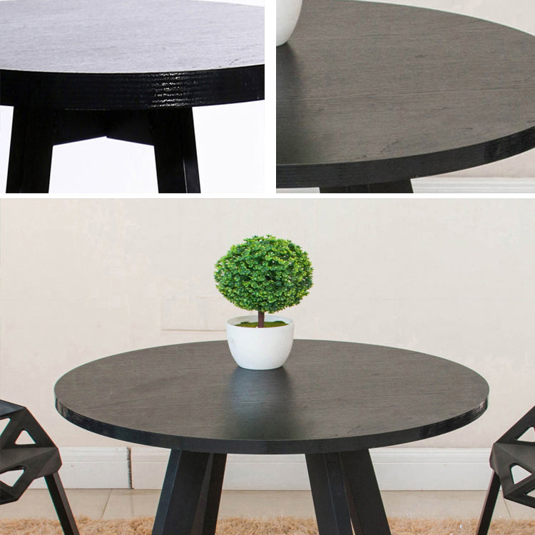 Metal Contemporary Dining Table Indoor Round Table for Kitchen