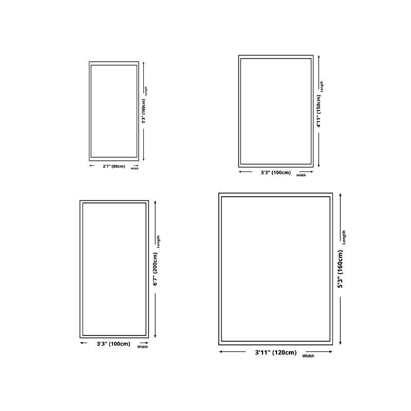 Alfombra informal de color amarillo claro alfombra gráfica de poliéster alfombra lavable para sala de estar