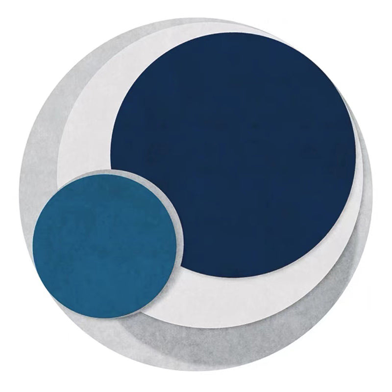 Light Brown Modern Rug Polyester Color Block Rug Washable Rug for Living Room