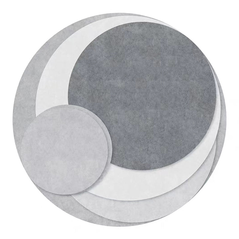 Light Brown Modern Rug Polyester Color Block Rug Washable Rug for Living Room