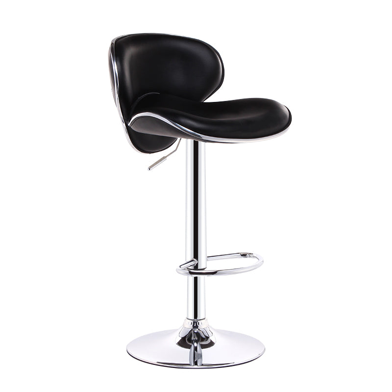 Indoor Nordic Bar Stool Adjustable Height Swivel Armless Stool