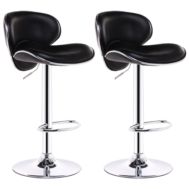 Indoor Nordic Bar Stool Adjustable Height Swivel Armless Stool