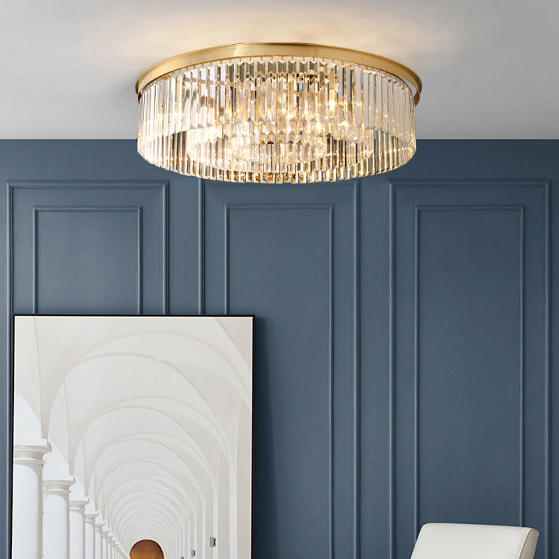 Illuminazione a soffitto in cristallo multitesta Plafoniere moderne da incasso