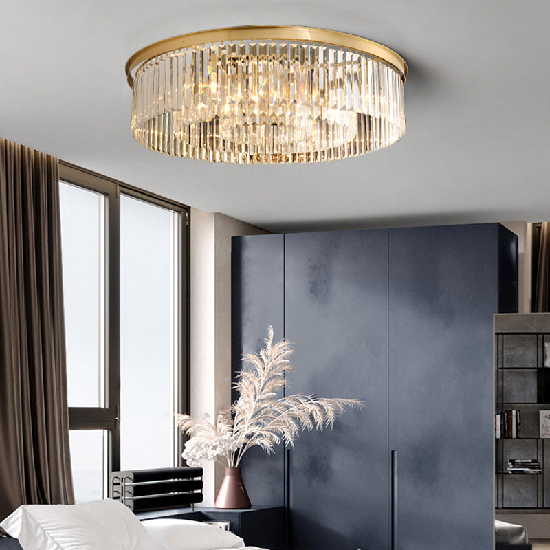 Illuminazione a soffitto in cristallo multitesta Plafoniere moderne da incasso