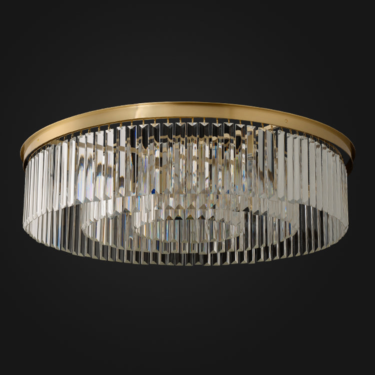 Illuminazione a soffitto in cristallo multitesta Plafoniere moderne da incasso