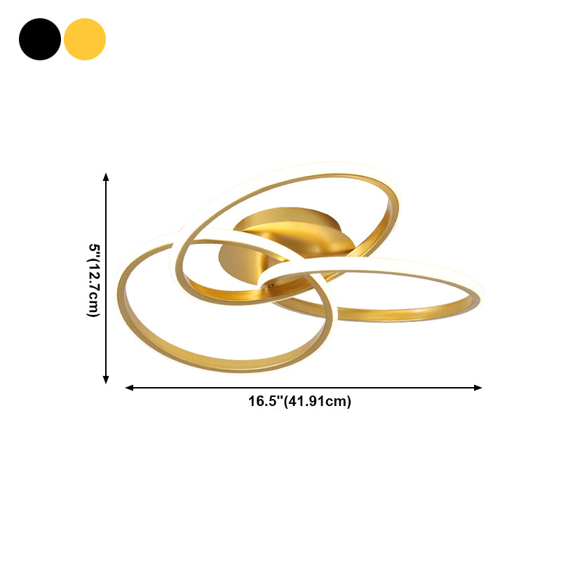 Modern Flush Mounted Ceiling Lights LED Ceiling Mount Lighting for Dinning Room