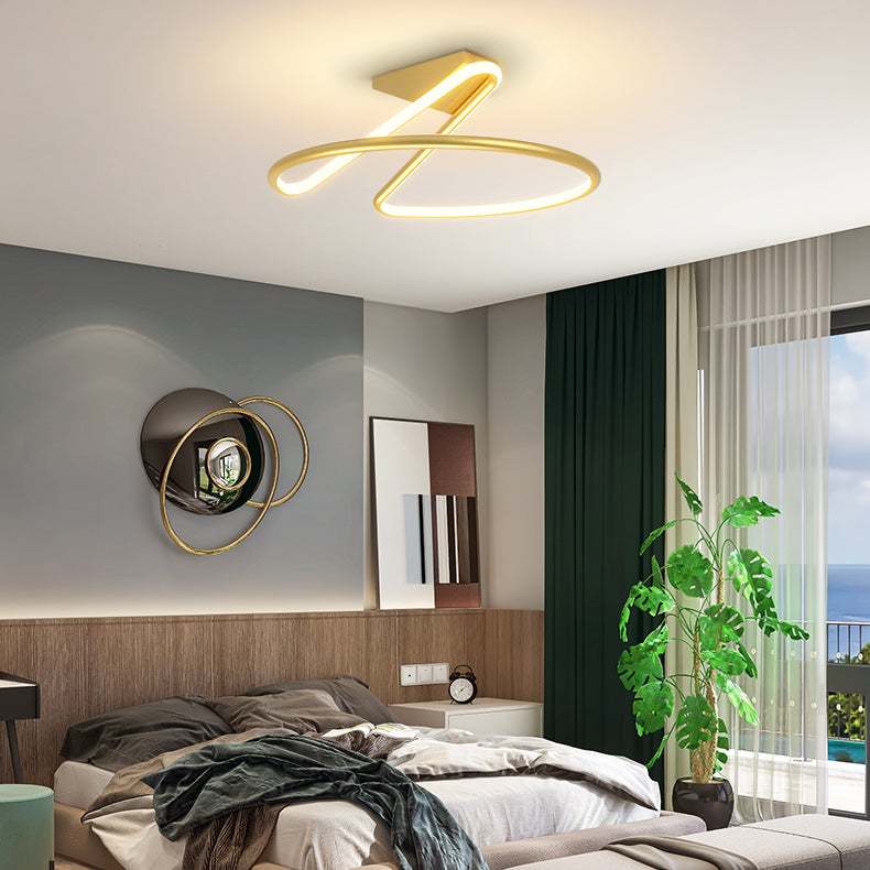 Semplicità Plafoniere da incasso a soffitto Illuminazione a soffitto a LED per sala da pranzo