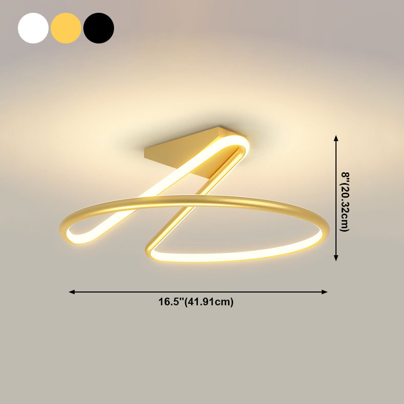 Semplicità Plafoniere da incasso a soffitto Illuminazione a soffitto a LED per sala da pranzo