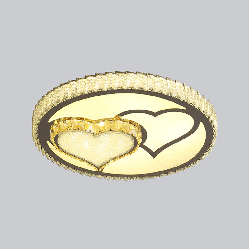 Plafoniere moderne da incasso Illuminazione a soffitto a LED in cristallo per soggiorno