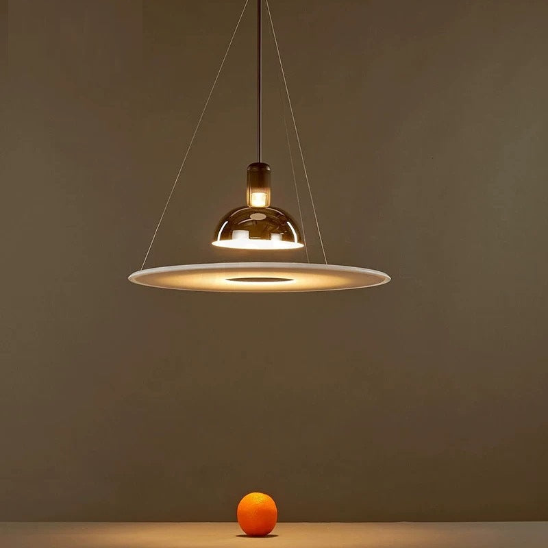 Style moderne 1 Light Pendant Light Metal Hanging Light for Dinning Room