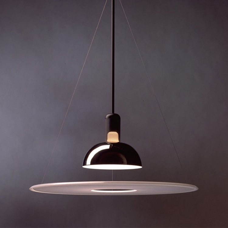 Style moderne 1 Light Pendant Light Metal Hanging Light for Dinning Room