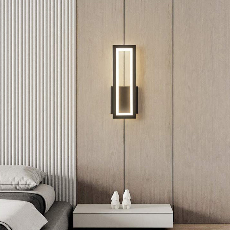 Moderne lineare Wandleuchte kreative Wandleuchten für Hotel Schlafzimmer Wohnzimmer