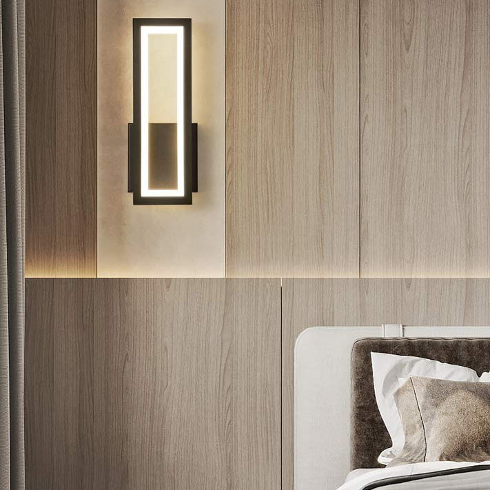 Moderne lineare Wandleuchte kreative Wandleuchten für Hotel Schlafzimmer Wohnzimmer