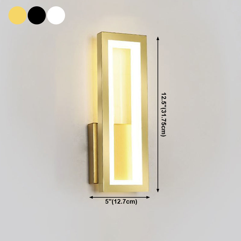 Moderne lineare Wandleuchte kreative Wandleuchten für Hotel Schlafzimmer Wohnzimmer