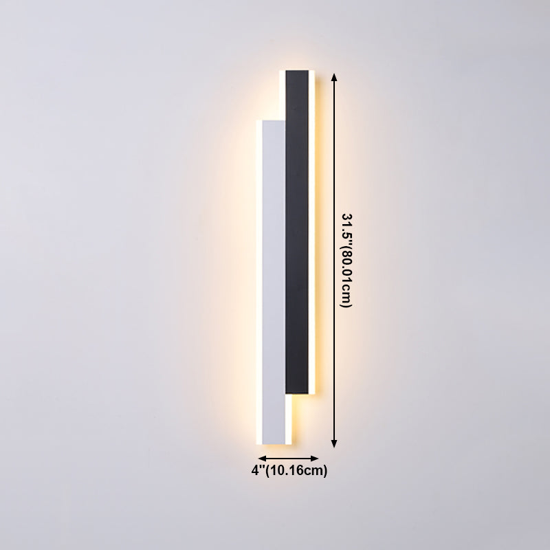 Lámpara de pared de luz de pared de estilo contemporáneo para sala de estar de dormitorio