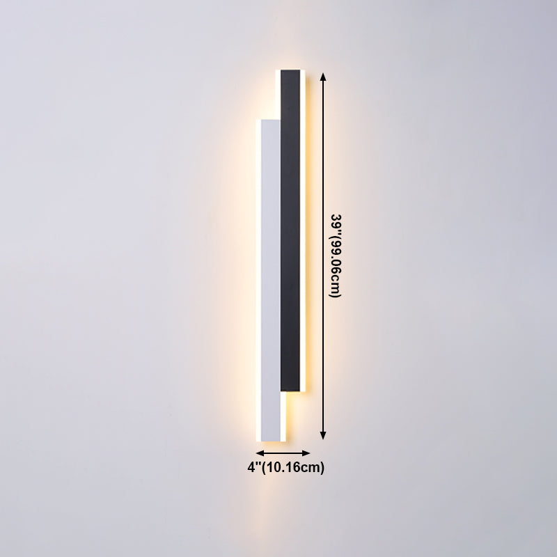 Lámpara de pared de luz de pared de estilo contemporáneo para sala de estar de dormitorio