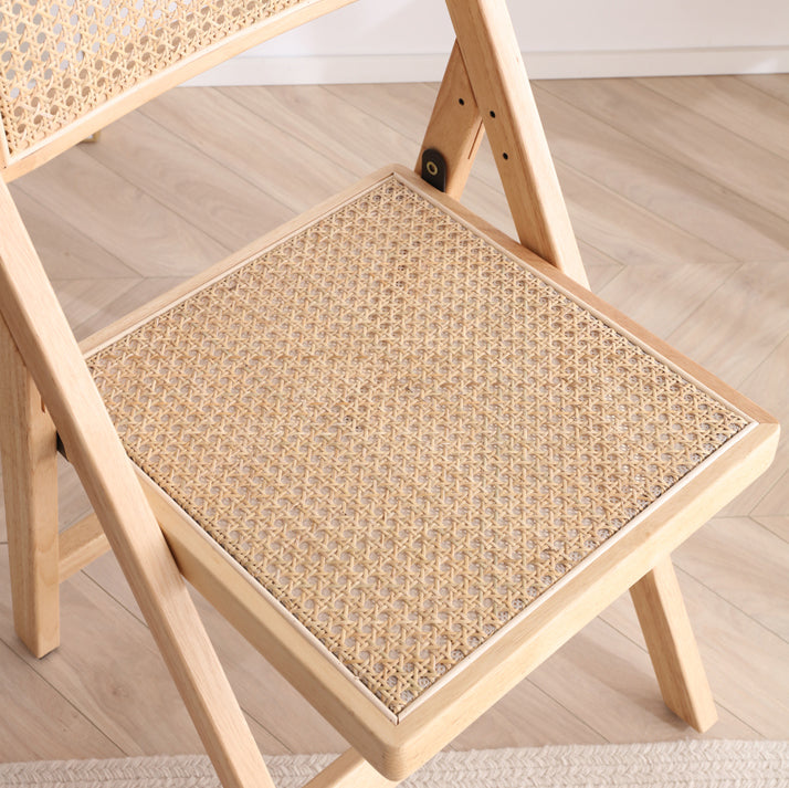 Silla de comedor de estilo escandinavo, silla de comedor de madera con respaldo abierto para restaurante