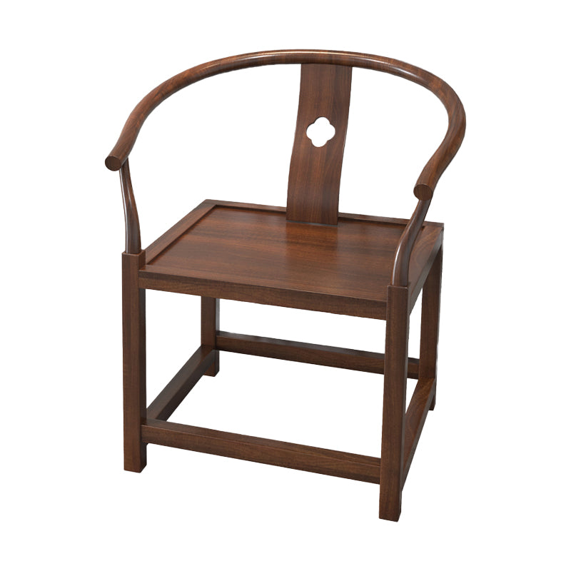 Sillas de comedor de madera tradicionales, silla lateral trasera Windsor para uso en restaurantes