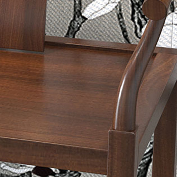 Sillas de comedor de madera tradicionales, silla lateral trasera Windsor para uso en restaurantes
