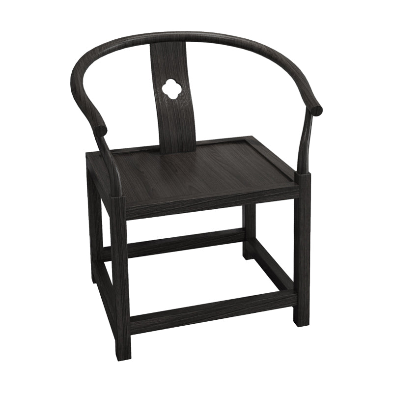 Sillas de comedor de madera tradicionales, silla lateral trasera Windsor para uso en restaurantes