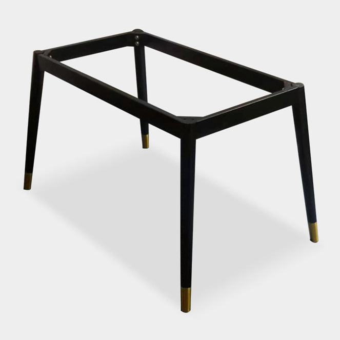 Rectangle Three-Color Dining Table Sintered Stone Table Luxury with 4 Legs