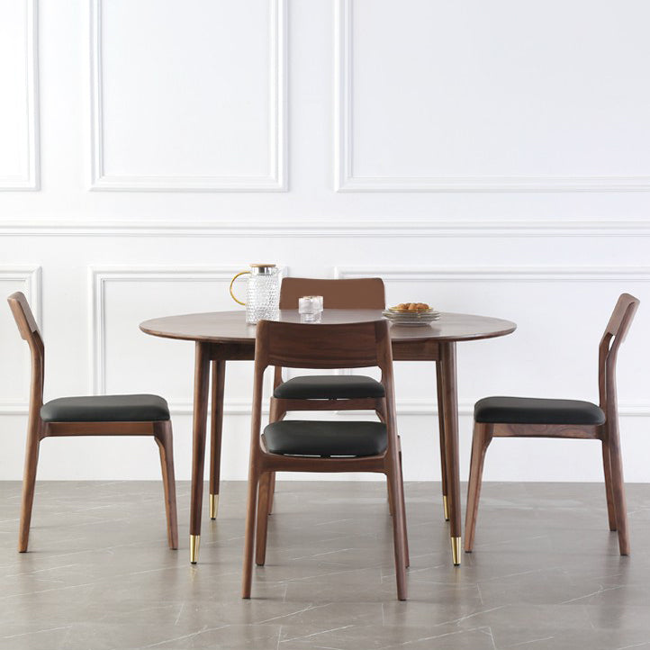 Round Dining Site Table Simplicity Style 4-foot Furniture with Turntable