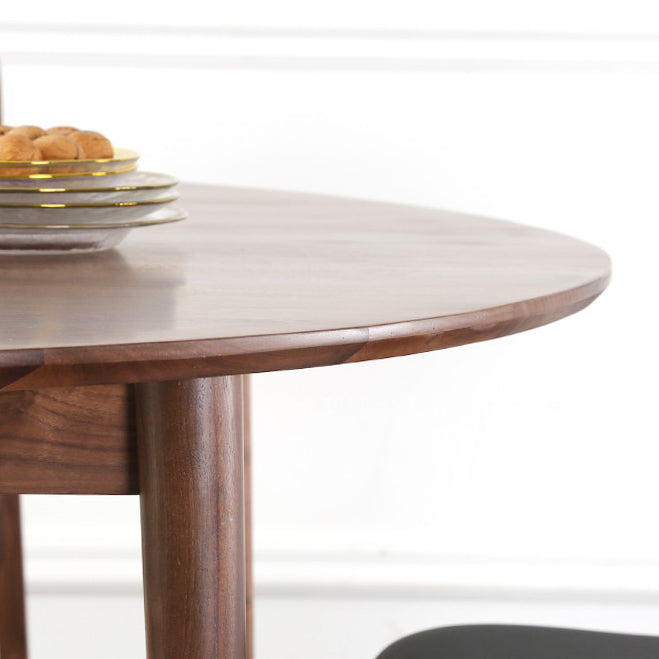 Round Dining Site Table Simplicity Style 4-foot Furniture with Turntable