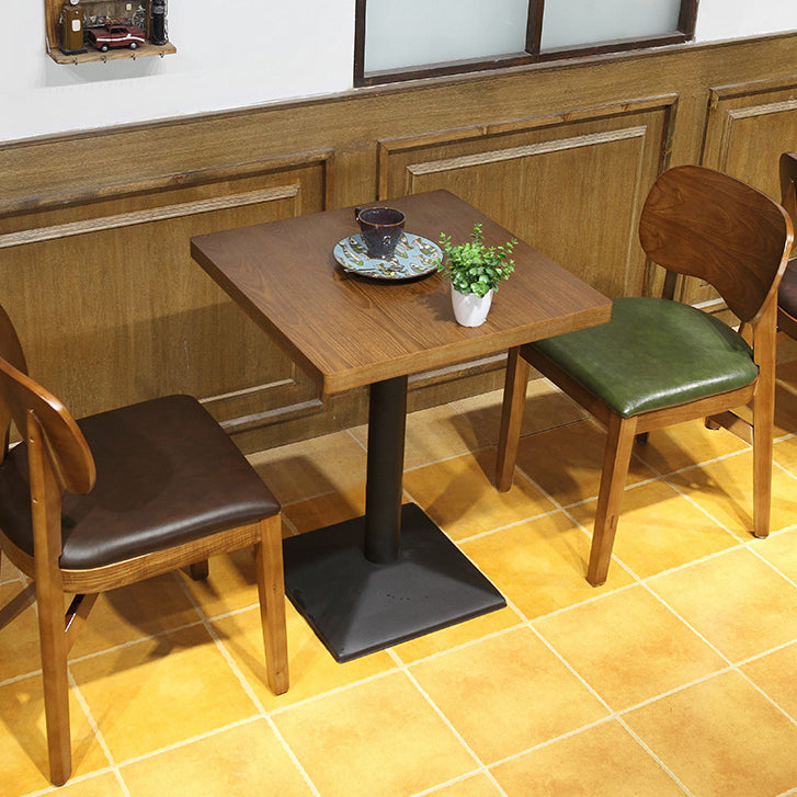 Industrial Style Dining Room Collection Solid Wood Dining Site Table for Home