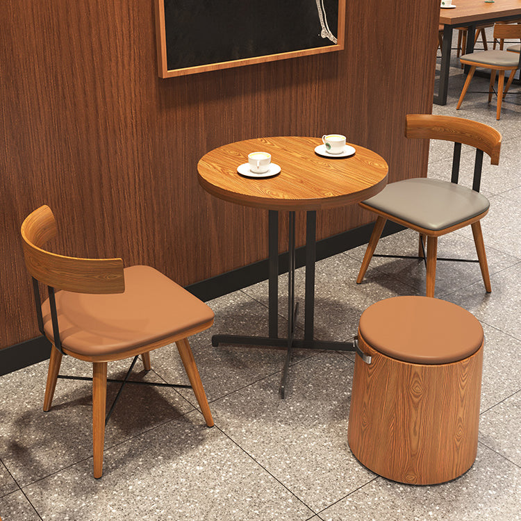 Mesa de comedor de estilo industrial, muebles para el hogar, comedor de madera maciza