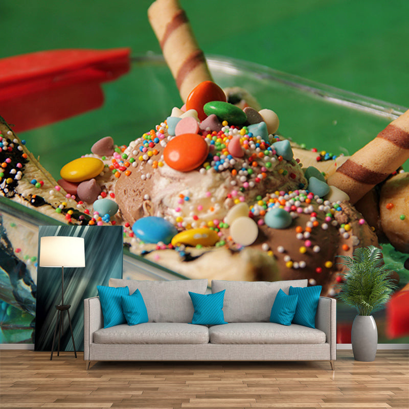 Dessert Shop Environment FriendlyIce Cream Mural Decorative Wallpaper