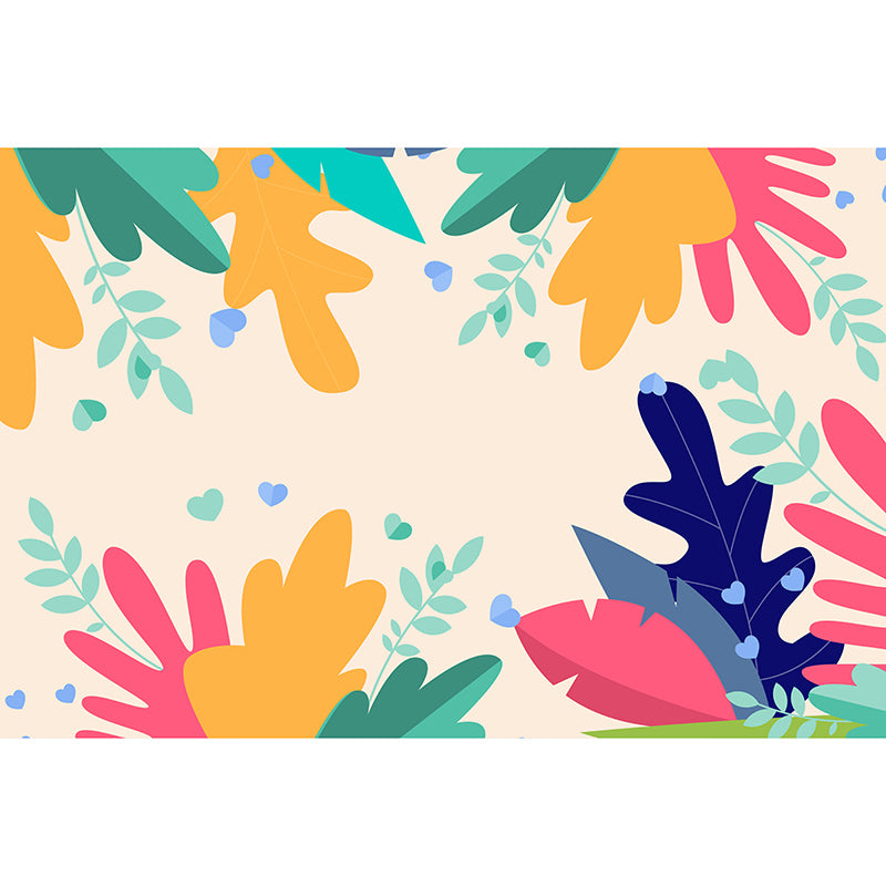 Customized Tropical Plants Mural Decorative Wallpaper for Home