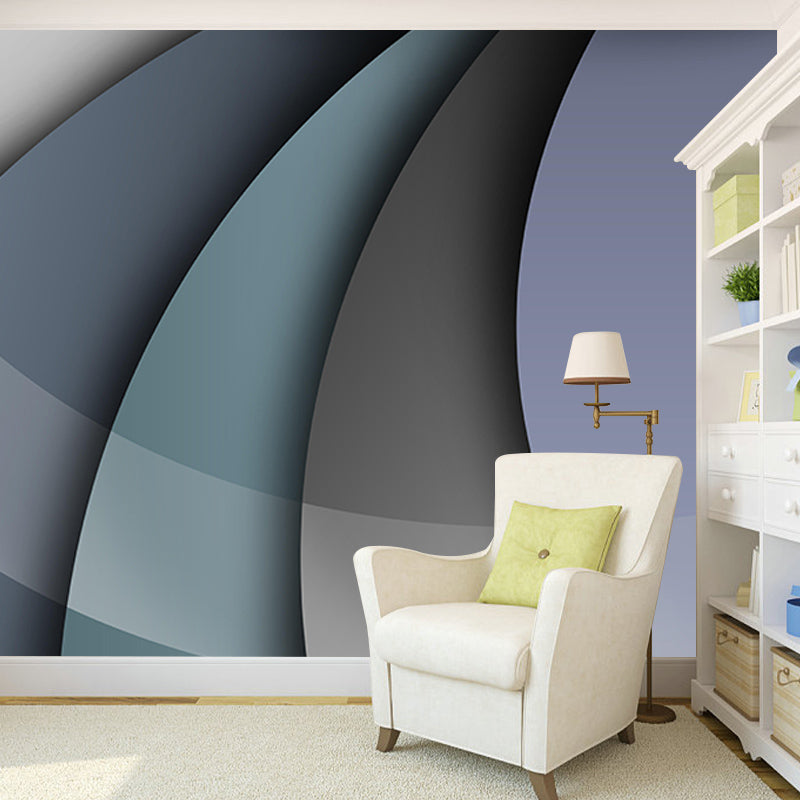 Contemporary 3D Artistic Illusion Mural Decorative Wallpaper for Home