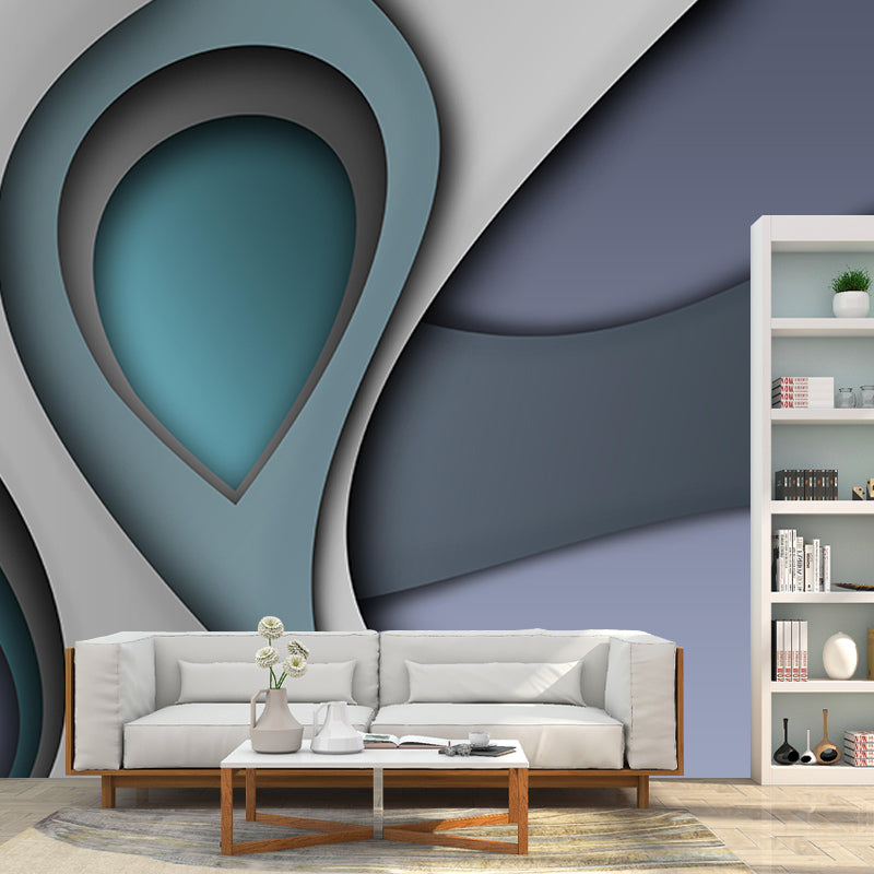 Modern 3D Artistic Illusion Mural Decorative Wallpaper for Room