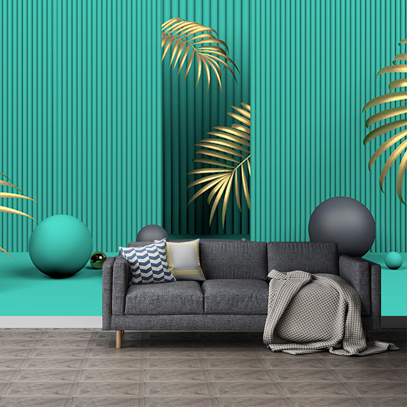 Environment Friendly 3D Artistic Illusion Mural Decorative Wallpaper for Living Room